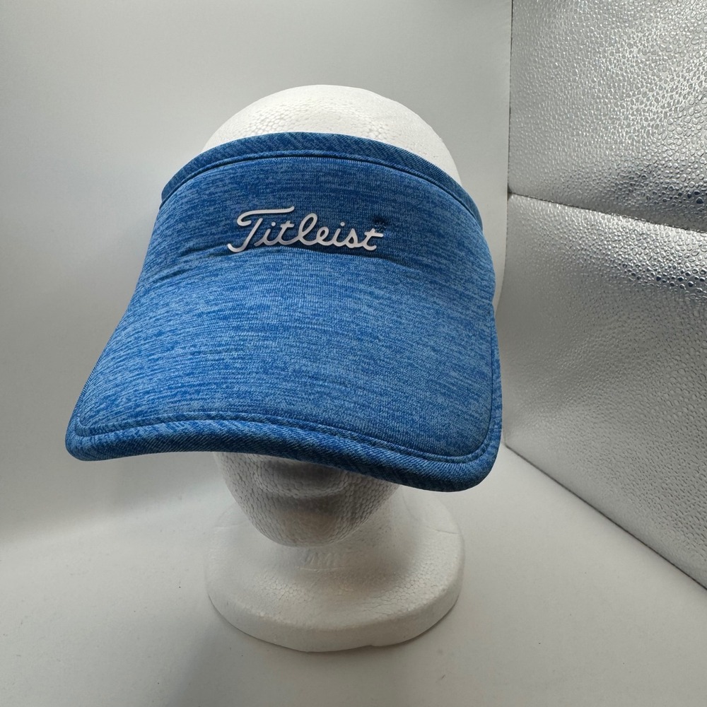 Titleist OSFM Visor Men Blue Heathered Performance Golf Hat TH8VWS-P06